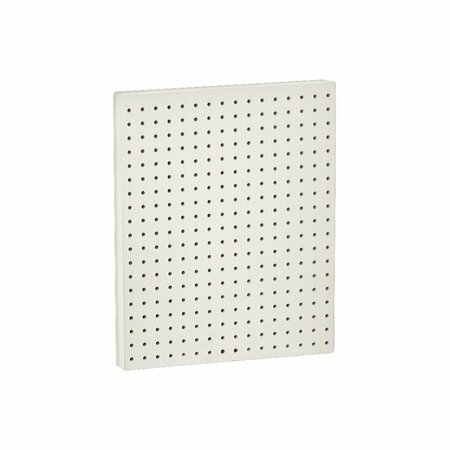 AZAR DISPLAYS Pegboard Wall Panel Storage Solution, Size: 16'' x 20'', 2PK 771620-WHT-2PK